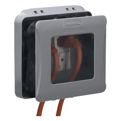 Cubierta Impermeable / 2 Entradas / Montaje Vertical / Servicio Pesado / Expandible / 6.15 x 5.77 in / NEMA 3R / 106.45 in³