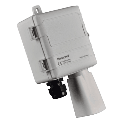 Sensor de Humedad y Temperatura / Exterior / Termistor 20 kΩ / Exactitud ±3% HR / Salida 0-5V/10V o 4-20 mA / IP20 NEMA 1/3R / -40 a 70°C (-40 a 158°F)