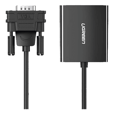 VGA Macho / Salida: HDMI Hembra / Resolución de 1080P@60Hz / Puerto Estéreo de 3.5 mm / Plug and Play, Sin Controlador / Longitud del Cable 15 cm (5.91 Pulgadas). / Incluye Cable de Alimentación USB / Incluye Cable de Audio de 3.5mm.