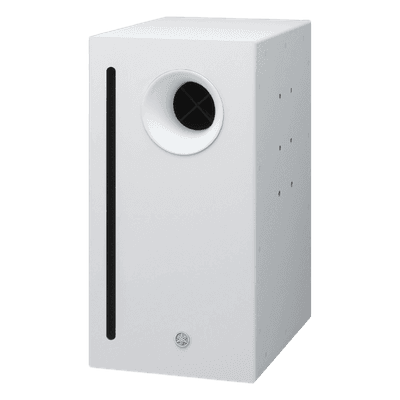Subwoofer de Superficie / 10" / Baja Impedancia 8 Ohms / 100 W / Bass Reflex / Tecnología SR-Bass / Color Blanco