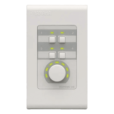 Panel de Control Digital / 1 Volumen / 4 Switches / RS-485 / CAT5 / Compatible MA PA MTX
