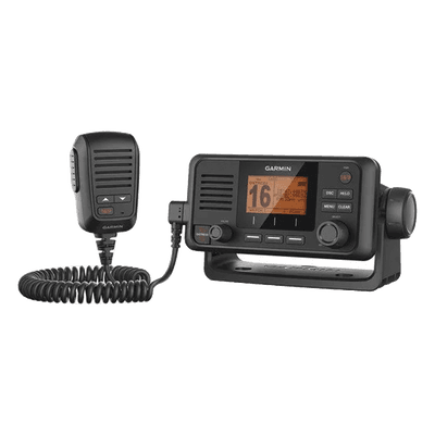 Radio Náutica VHF / 25 W / GPS Integrado / IPX7 / NMEA 2000 y NMEA 0183 / DSC Clase D / 8.5 x 17.0 x 14.6 cm (3.4' x 6.7' x 5.8')