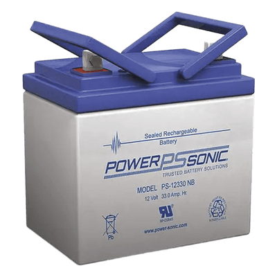 Batería 12V, 33AH, Para Respaldo, Tecnologías AGM/VRLA, 5 Años Vida Útil, Terminales NB3, Reconocida UL