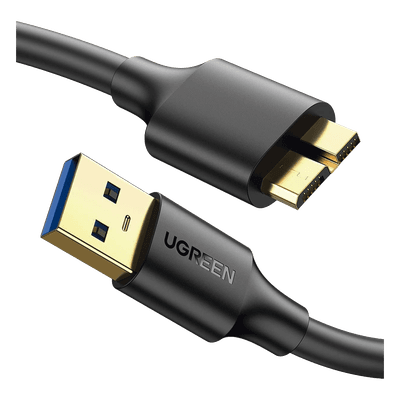 Cable Adaptador USB-A 3.0 a Micro USB 3.0 / 0.5 Metros / Carga y Sincronización de Datos / Velocidad de hasta 5 Gbps / Blindaje Interior Múltiple / Núcleo de Cobre Estañado de 22 AWG / Compatibilidad Universal.