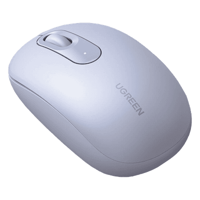 Mouse Inalámbrico / 2.4 GHz / 800-2400 DPI / Alcance 10 m (32.8 ft) / 3 Botones Silenciosos / Ergonómico / Dusty Blue
