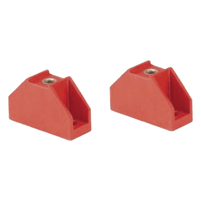 Separador Aislador de Unión de Barra de Tierra / 40 mm (1.57') de Largo / 15 mm (0.59') de Ancho / 25 mm (0.98') de Alto / Panel de Control / StructuredGround™