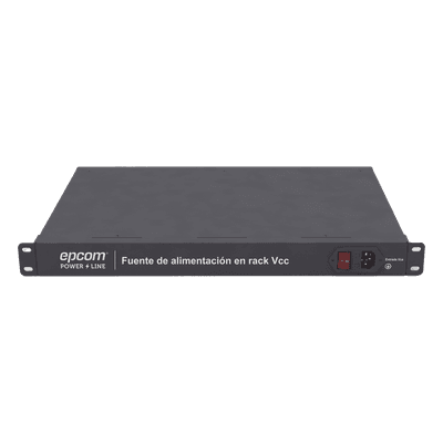 Fuente 12 Vcc /  Industrial / tipo RACK / 20 Amperes / 16 salidas / 1.25 Amperes por salida administrada / 2.5 Amperes por salida máxima