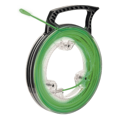 Guía Jalacables / Fibra de Vidrio Luminiscente / 12 m (39.37 ft) / Punta Nylon / Conector Acero Inoxidable