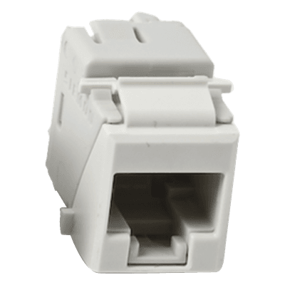 Jack Keystone / Cat6 UTP / Terminación 110 / T568A-B / -10 a 60°C / UL 94 V-0
