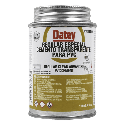 Cemento PVC / 118 ml / Conduit Pesado / Baja Emisión de Olores / Resistencia Mecánica