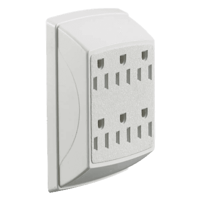 Multicontacto Dúplex / 6 Salidas / 15 A / 125 V CA / 1875 W / Aislamiento Reforzado / -40 °C a 75 °C (-40 °F a 167 °F)
