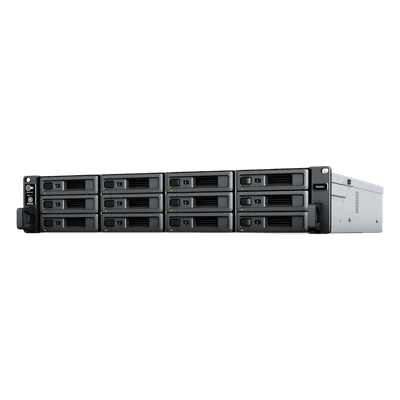 Servidor de Almacenamiento RackStation RS2423+ | 12 Bahías | 2U | Hasta 216 TB | Rendimiento 3,500/1,700 MB/s | Expansión a 432 TB | 10GbE | Fuentes de Alimentación Duales | Alta Disponibilidad.