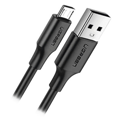 Cable USB-A a Micro USB | 1 Metro (3.28 Pies) | Tecnología de Carga Rápida Qualcomm / QC 3.0/2.0 | Recarga hasta 18W | Transmisión de Datos hasta 480Mbps | Tecnología de Carga Segura | Hasta 5,000 Flexiones | ABS y PVC de Alta Duración