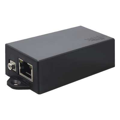 Convertidor PoE / Entrada PoE 802.3 af/at / Salida PoE 24V pasivo / Conexión plug and play / Alcance de hasta 100 metros Solo en PoE estandarizado / Aplicaciones Enlaces Inalámbricos