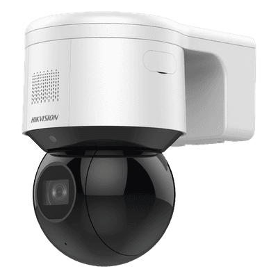 Domo PTZ IP 4 Megapixel / 4X Zoom Óptico / 50 mts IR EXIR / ACUSENSE / Luz Estroboscópica / Sirena Integrada / WDR 120 dB / PoE+ / IP66 / Ultra Baja Iluminación / Micrófono y Bocina Interconstruido / Micro SD