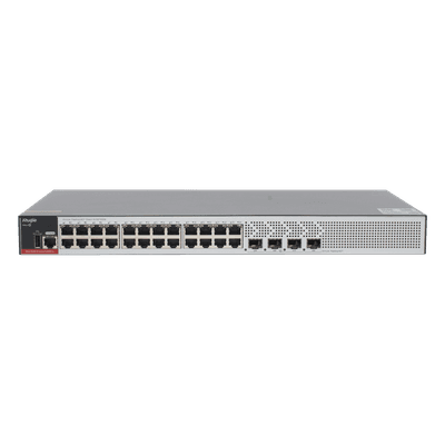 Switch Administrable L2+ / 24 Puertos Gigabit / 4 Uplink SFP 2.5G / 68 Gbps / 15.6 W / 1.71 in