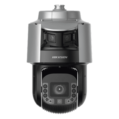 [TandemVu] Domo PTZ IP 4 Megapixel con Cámara Panoramica 180º de 6 Megapixel / 42X Zoom / 300 mts IR y 30 mts Luz Blanca / IP67 / IK10  / Autoseguimiento / Wiper / Deep learning / Entrada-Salida de Audio y Alarma / Ultra Baja Iluminació