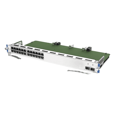 Tarjeta Switch / 24 Puertos RJ45 / 2 Puertos SFP+ LC / 10 Gbps / Diseño Rack