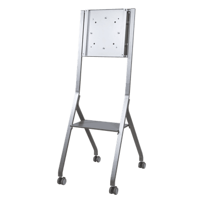 Soporte de Pantalla con Ruedas / Compatible con Monitores de 55 "a 98" / Base para Colocar Accesorios Adicionales