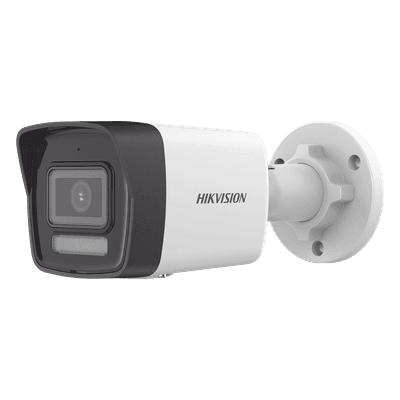 [Dual Light] Bala IP 2 Megapixel / Lente 2.8 mm / 30 mts IR + 30 mts Luz Blanca / Micrófono Integrado / Motion Detection 2.0 / Exterior IP67 / H.265 / PoE / Micro SD