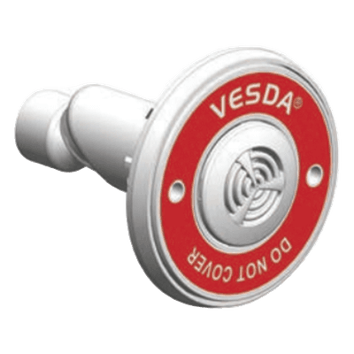 Punto de muestreo / 6 mm / VESDA-E VEA / Techos con cámara técnica / Superficie / Orientación ajustable