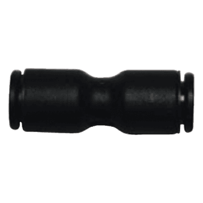 Conector recto / 6 mm a 6 mm / Paquete 10 piezas / Serie VESDA-E / Plenum / Retardante de llama