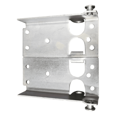 Soportes inferiores para puerta de garage / Izquierdo y derecho / Acero / 500 kg / 2.44-3.05 m