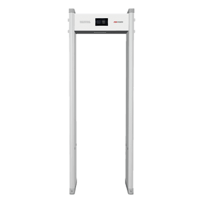 Arco Detector de Metales de 18 Zonas con Pantalla LCD de 7" / Conteo de personas y Alarmas / Ajuste de Sensibilidad e Interferencias