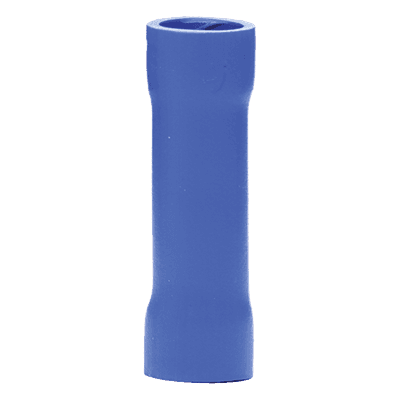 Conector Aislado a Tope / 14-16 AWG / 27A / PVC / Paquete 25 Piezas