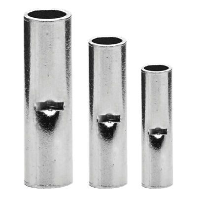 Conector a tope / Sin aislar / 16-14 AWG / Cobre / 25 piezas / 15.4 mm