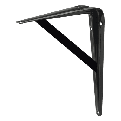 Ménsula de Acero Reforzado / 13 x 20 pulgadas (33 x 50.8 cm) / Espesor 3.8 mm / Capacidad 250 kg / 6 Puntos de Sujeción / Pintura Electrostática