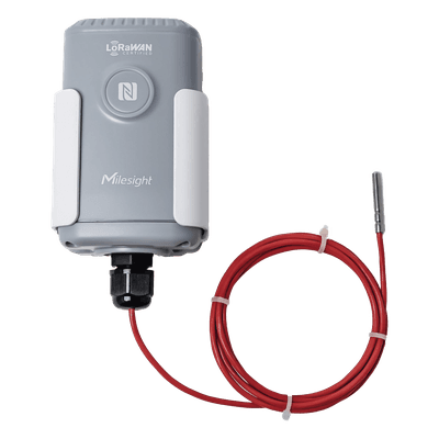 Sensor LoRaWAN de Temperatura / PT100 / Rango -200°C a +200°C / Precisión ±0.15°C / IP67 / Acero Inoxidable