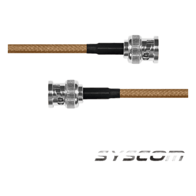 Jumper Coaxial / RG142 (LP142) / BNC Macho a BNC Macho / 60 cm (1.97 pies)