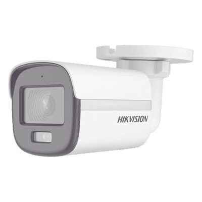 [Dual Light + ColorVu] Bala TURBOHD 2 Megapixel (1080p) / Lente 2.8 mm / 20 mts IR + 20 mts Luz Blanca / Gran Angular 105° / Exterior IP67 / Micrófono Integrado / dWDR / 4 Tecnologías