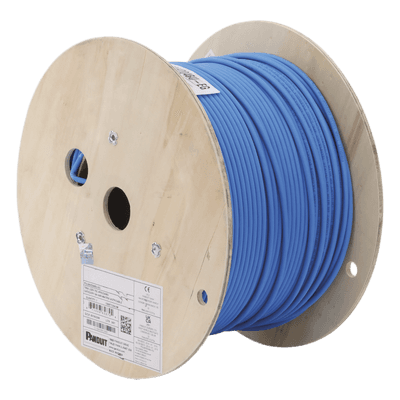 Bobina de Cable UTP Cat6A / 23 AWG / LSZH-3 / 305 m (1000 pies) / Vari-MaTriX HD / 10GBase-T / PoE++ 60W