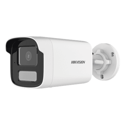 [Dual Light] Bala IP 8 Megapixel  (4K) / Lente 4 mm / 50 mts IR + 50 mts Luz Blanca / Micrófono Integrado / ACUSENSE Lite / Exterior IP67 / H.265 / PoE  / Micro SD