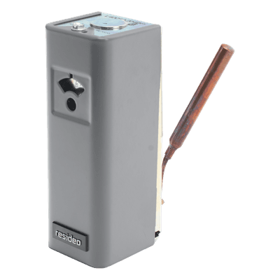Controlador Aquastat / Límite alto o bajo / SPST / Diferencial fijo 2 °F (1 °C) / Rango 4-82 °C / Bulbo de cobre