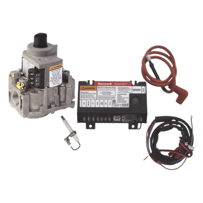 Kit de Conversión de Piloto Intermitente / Válvula Doble Operador / 270 ft³/h (7.6 m³/h) / Cierre 100% por Falla de Flama / 24 VAC / ANSI Z21.71