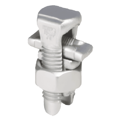 Conector Mecánico de Cobre Estañado / Perno Partido / 10 a 2 AWG / Con Espaciador / 1.57' x 0.57'