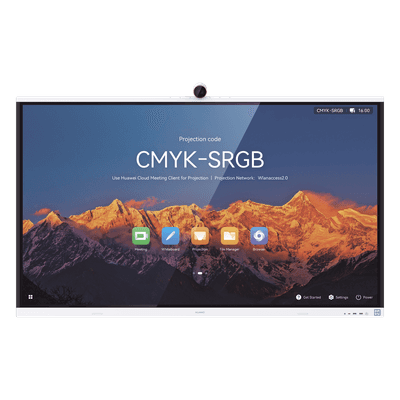 Pantalla Interactiva Inteligente / 86" / 4K UHD / Procesador Octa-Core / Wi-Fi 6 / Cámara 4K / BYOM / Latencia 16 ms
