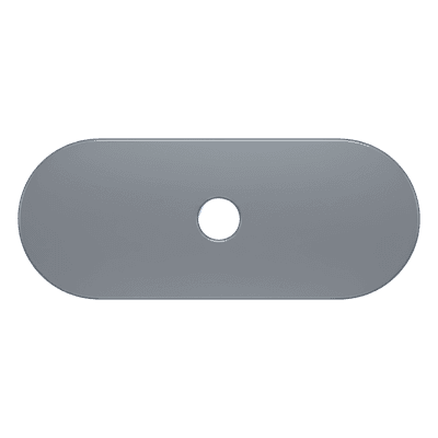 Tapa de Refacción para Torniquete / Cubierta de Orificios de Montaje Facial / Compatible con DS-K3G411 / Resistente a Intemperie