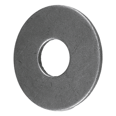 Arandela Plana Galvanizada / 1/2" (14.4 mm ID) / Grado 2 / Acero al Carbono / 34.8 mm OD / Paquete 50 piezas