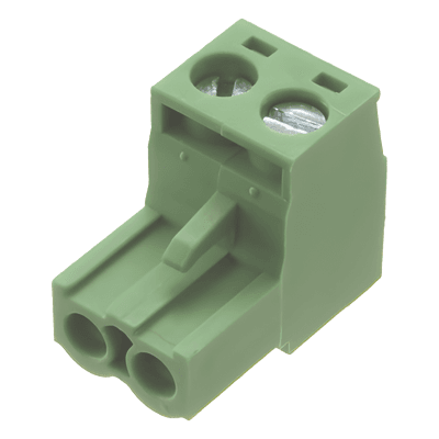 Conector Terminal de Alimentación / 2 Pines / Macho-Hembra / Polipropileno Aislante / Compatible Sistemas EPO