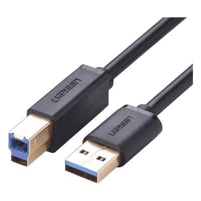 Cable USB-A 3.0 macho a USB-B macho / Ideal para Impresora, Escáner, Pianos, Barras de sonido, etc. / Plug & Play / Compatibilidad Universal / 2 metros