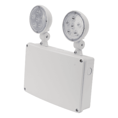 Luz de Emergencia LED / 600 lm / 3W / Montaje Universal / 120-277 VAC / Batería 6V 4.5Ah