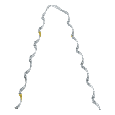 Remate Preformado para Fibra Óptica / Acero Galvanizado / 300 mm / Mini-ADSS 6-7 mm / Span 80 m (262.5 ft) / 3 Hilos