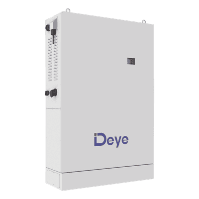 Estacion de Inversor Hibrido de 8 kW con 4 Baterías de 5.12Kwh y Gabinete