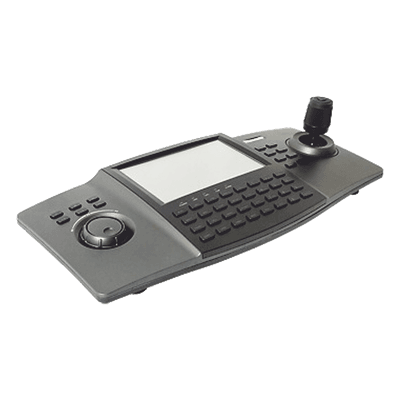 Joystick IP con Pantalla Táctil de 7" / Compatible con Cámaras IP / PTZ IP / DVRs / NVRs / Soporta epcom, HiLook y HIKVISION