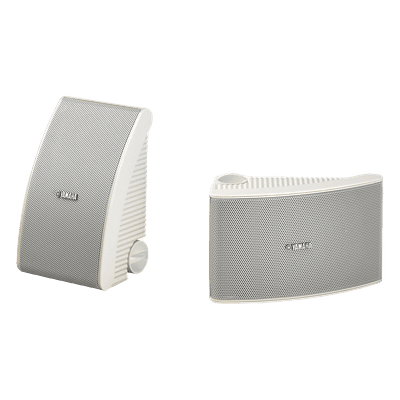 Altavoz de Montaje en Superficie / 2 Vías / Woofer 5.25 in / Tweeter 1 in / Media Intemperie / 6 Ohms / Par / Color Blanco