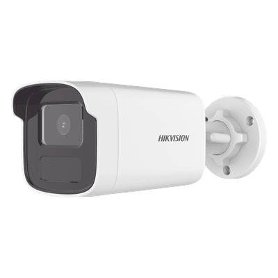 [Dual Light] Bala IP 4 Megapíxel / Lente 4 mm / 50 Mts IR + 50 mts Luz Blanca / ACUSENSE Lite (Detección de Humanos y Vehiculos) / Exterior IP67 / WDR 120 dB / PoE